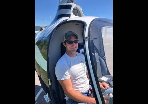 Ryan Erb is one of the first students in Austin Peay State University’s new aviation science program. (APSU)