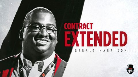 Austin Peay State University Director of Athletics Gerald Harrison signs contract extension through the 2023-24. (APSU Sports Information)