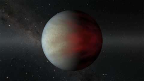 This image shows a type of gas giant planet known as a hot Jupiter that orbits very close to its star. Finding more of these youthful planets could help astronomers understand how they formed and if they migrate from cooler climes during their lifetimes. (NASA/JPL-Caltech) This image shows a type of gas giant planet known as a hot Jupiter that orbits very close to its star. Finding more of these youthful planets could help astronomers understand how they formed and if they migrate from cooler climes during their lifetimes. (NASA/JPL-Caltech)