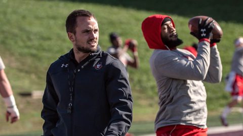 Austin Peay State University football's Chris Campbell named associate head coach and director of sports performance. (APSU Sports Information)