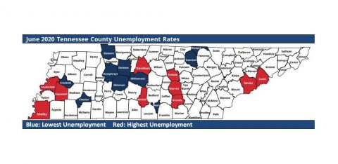 June 2020 Tennessee County Unemployment Rates June 2020 Tennessee County Unemployment Rates