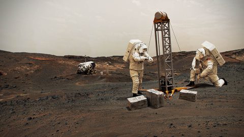 NASA works on technologies to get astronauts to Mars. (NASA) NASA works on technologies to get astronauts to Mars. (NASA)