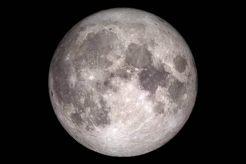 This image based on data from NASA’s Lunar Reconnaissance Orbiter spacecraft shows the face of the Moon we see from Earth. The more we learn about our nearest neighbor, the more we begin to understand the Moon as a dynamic place with useful resources that could one day even support human presence. (NASA / GSFC / Arizona State University)