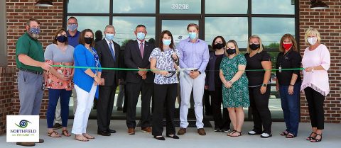 (L to R) Gene Fish, Jessica Banker, Doug Jones, Carlye Sommers, Joe Pitts, Jim Durrett, Dr. Alyssa Jackson, Dr. Alex Jackson, Holly Clark, Ashlee Moore, Ashley Hunt, Rose Melton and Melinda Shepard.