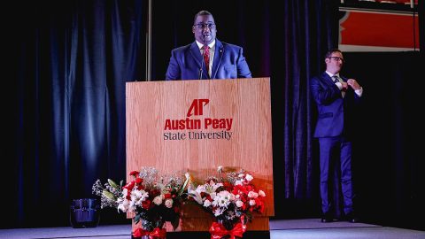 Austin Peay State University Director of Athletics Gerald Harrison. (APSU Sports Information)