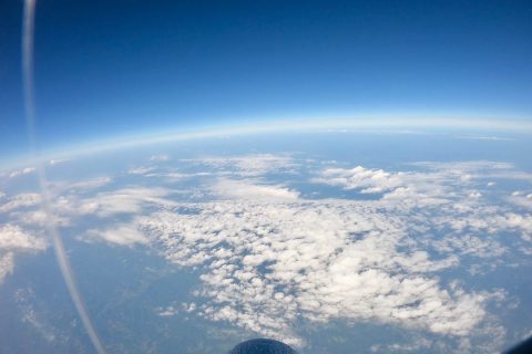 The Jackson County Middle School high-altitude balloon rose more than 20 miles into the sky, capturing stunning images. (APSU) The Jackson County Middle School high-altitude balloon rose more than 20 miles into the sky, capturing stunning images. (APSU)