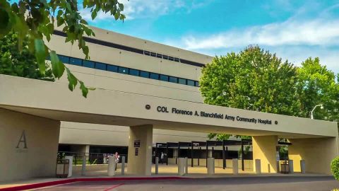 Located on Fort Campbell, Kentucky, Blanchfield Army Community Hospital was named for Col. Florence A. Blanchfield. She was the first woman to receive a Regular Army commission and was the first director with the title “Chief of the Army Nurse Corps". (U.S. Army photo by Fred Holly)