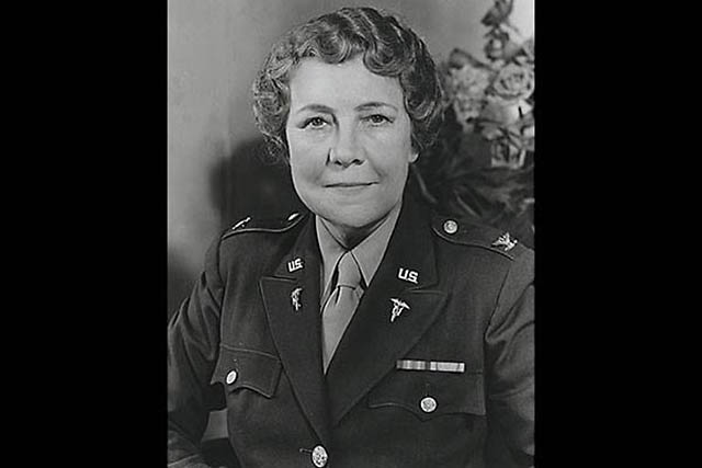 Col. Florence A. Blanchfield joined the Army during World War I and the influenza pandemic of 1918 that killed an estimated 50 million people around the world. She went on to lead the Army Nurse Corps during World War II, placing nurses in combat zones because that is where their care was needed in order to save service members’ lives. In return for their dedication, she championed and obtained equal rank, pay and benefits for nurses while helping pave the way for women to follow. (U.S. Army photo)