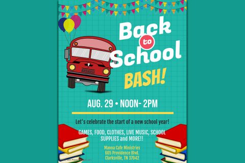 Manna Café Ministries Back to School Bash