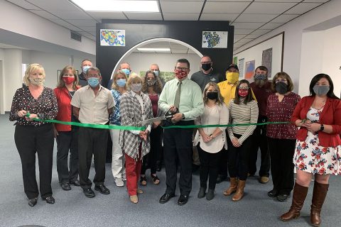 (L to R): Front Row – Melinda Shepard, Stan Williams, LaDonna Marshall, Jeff Tyndall, Angela Latta, Olivia Herron, Ruth Russell, & Dani Melton; Middle Row – Rose Melton, Jill Hall, Jackey Jones, Daryl Pater, & Gene Fish; Back Row – John Spainhoward, Mayor Jim Durrett, Mayor Joe Pitts, & Doug Jones.