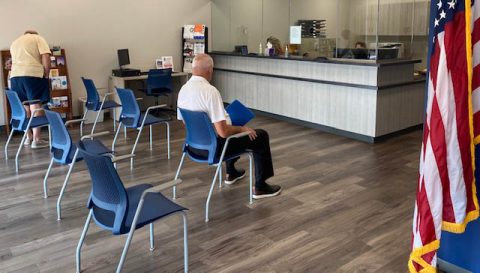 Montgomery County Veterans Service Organization Lobby