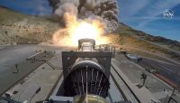 NASA and Northrop Grumman successfully complete the Flight Support Booster-1 (FSB-1) test in Promontory, Utah, on Sept. 2. The full-scale booster firing was conducted with new materials and processes that may be used for NASA’s Space Launch System (SLS) rocket boosters. (NASA)