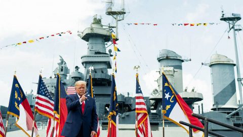 President Donald Trump designates Wilmington, N.C. as first World War II Heritage City. (White House)