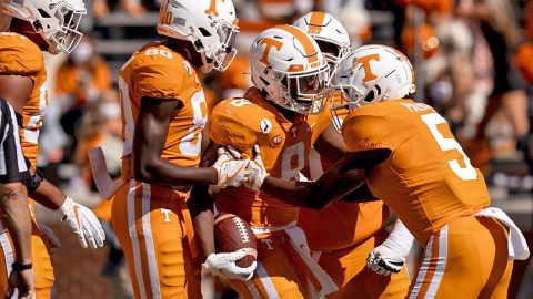 Tennessee Vols Football Set for Showdown Against Second-Ranked Alabama Crimson Tide Saturday afternoon. (UT Athletics)