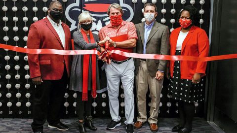 Austin Peay State University held a  Virtual Ribbon-Cutting for the Downey Baseball Operations Center and Clubhouse, Friday. (APSU Sports Information)