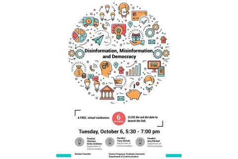 On Tuesday, October 6th, Austin Peay State University will hold a Free virtual Conference on "Disinformation, Misinformation and Democracy". (APSU)