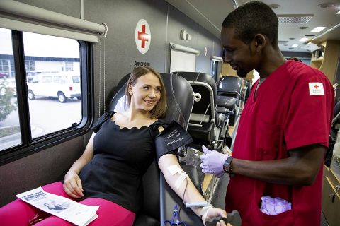 Donors needed this fall to maintain blood supply amid ongoing COVID-19 Coronavirus Pandemic. (Jason Miczek/American Red Cross)