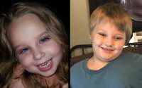 AMBER ALERT issued for (L to R) Koraleigh Simon and Kayson Jones.