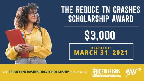 Reduce TN Crashes Scholarship Award