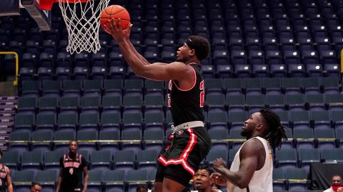 Austin Peay State University Men's Basketball senior Terry Taylor scored 25 points and pulled down 16 boards in win over East Tennessee State, Thursday. (APSU Sports Information) 