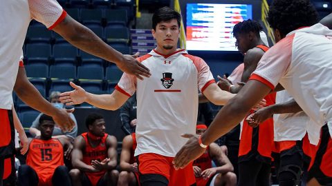 Austin Peay State University Men's Basketball falls to Abilene Christian, 80-72. (APSU Sports Information)