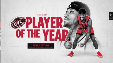 Austin Peay State University Basketball's Terry Taylor named OVC Preseason Player of the Year. (APSU Sports Information)