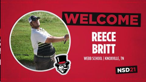 Austin Peay State University Men's Golf signs Reece Britt. (APSU Sports Information)