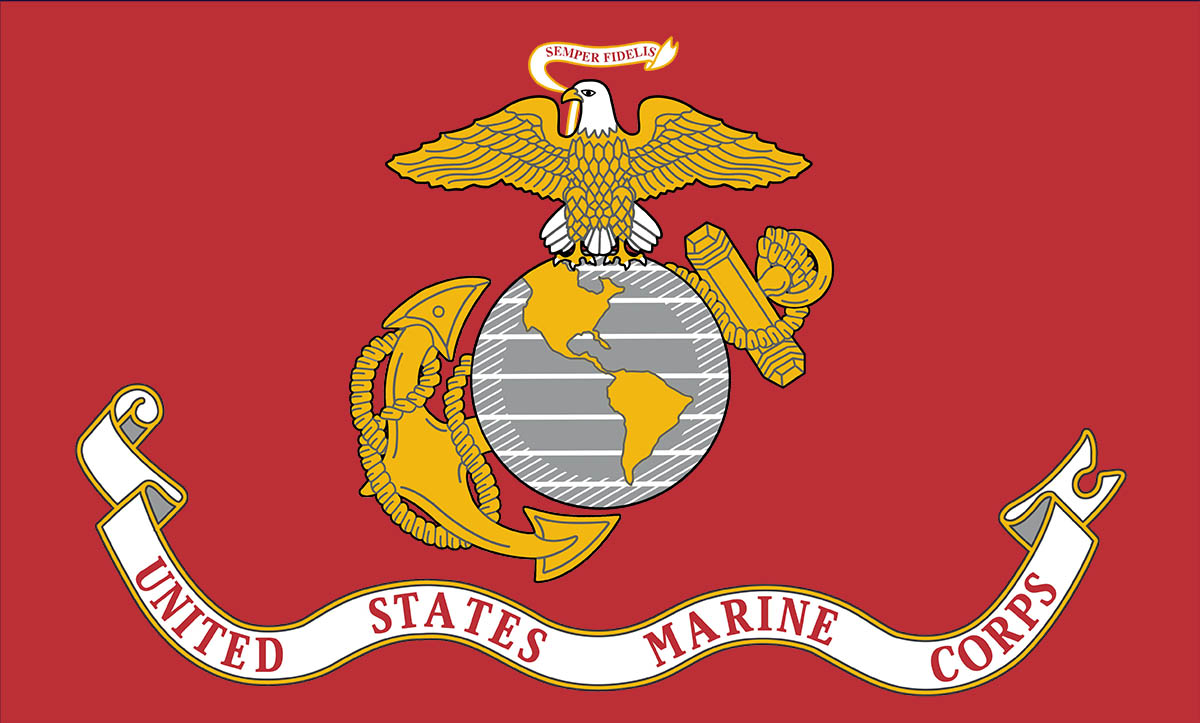 Flag of the US Marine Corps