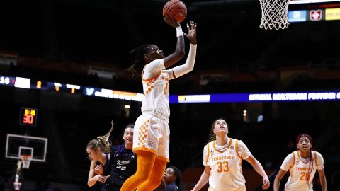 Tennessee Women's Basketball gets 77-52 home win against Lipscomb Monday night. (UT Athletics)