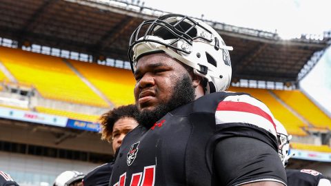 Austin Peay State University football defensive lineman Josephus Smith selected for 2020 Uplifting Athletes Rare Disease Champion Team. (APSU Sports Information)