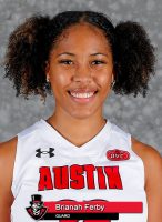 APSU Women’s Basketball – Brianah Ferby. (Robert Smith, APSU Sports Information)