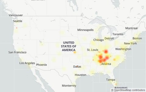 AT&T Outage Map