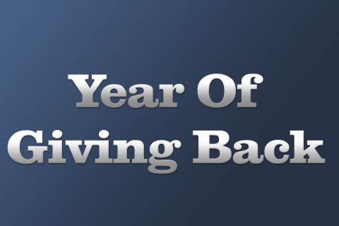 Year of Giving Back