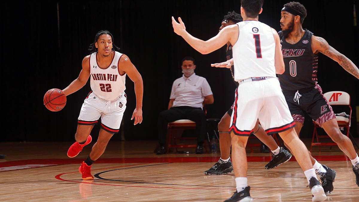 APSU Governors Basketball falls at home to Eastern Kentucky, 80-75