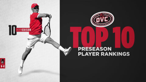 Austin Peay State University Men's Tennis senior Christian Edison selected OVC's Preseason Top 10. (APSU Sports Information)