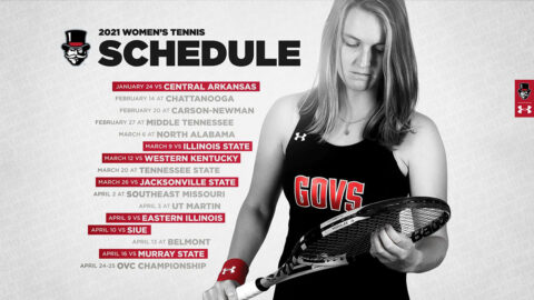 Austin Peay State University Women's Tennis schedule for 2021 released. (APSU Sports Information)