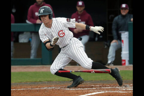 Austin Peay State University Baseball drops season opener to Dallas Baptist Saturday. (Robert Smith, APSU Sports Information)