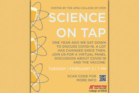 Austin Peay State University's Science On Tap goes virtual February 2nd. (APSU)