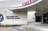 Blanchfield Army Community Hospital Emergency Center entrance. (U.S. Army)