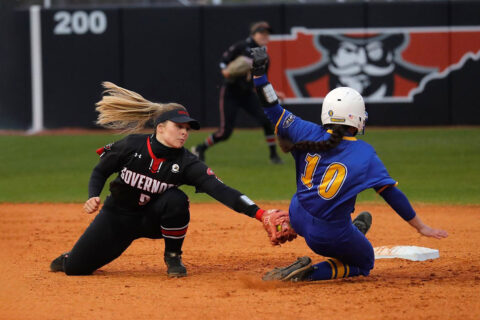 Austin Peay State University Softball travels to Murray State for an OVC Doubleheader, Wednesday. (Robert Smith, APSU Sports Information)