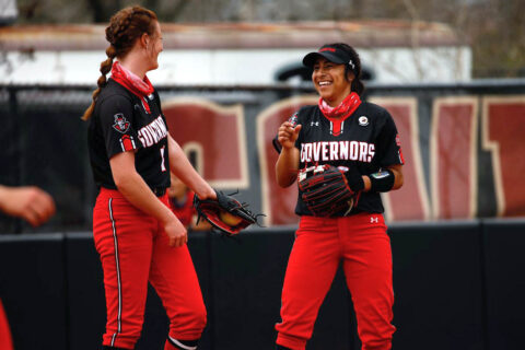 Austin Peay State University Softball's offense explodes as Govs sweep series versus Bruins. (APSU Sports Information)