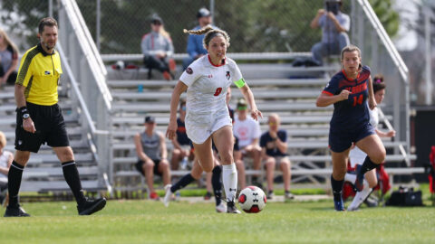 Austin Peay State University Soccer succumbs to a pair of late goals by UT Martin in 2-0 loss Tuesday. (APSU Sports Information)