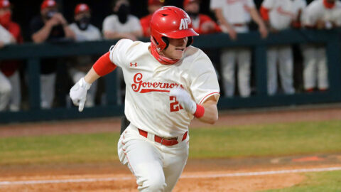 Austin Peay State University Baseball beats Bellarmine on the road Wednesday, 9-1. (Robert Smith, APSU Sports Information)