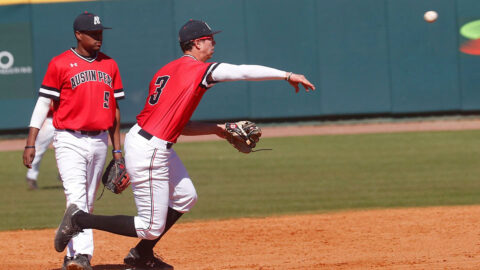 Austin Peay State University Baseball plates seven runs in final two innings to defeat Army, Sunday. (APSU Sports Information)