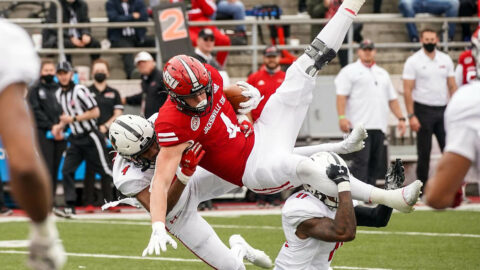 Austin Peay State University Football gets 13-10 road win over Jacksonville State, Sunday. (APSU Sports Information)