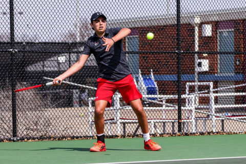 Austin Peay State University Men's Tennis drops 5-2 match to Saint Louis in Evansville, Saturday. (APSU Sports Information)