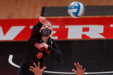 Austin Peay State University Volleyball falls in five sets to Southeast Missouri. (APSU Sports Information)