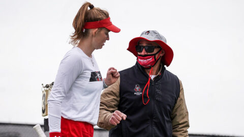 Austin Peay State University Women's Tennis takes down North Alabama 4-1, Saturday. (APSU Sports Information)