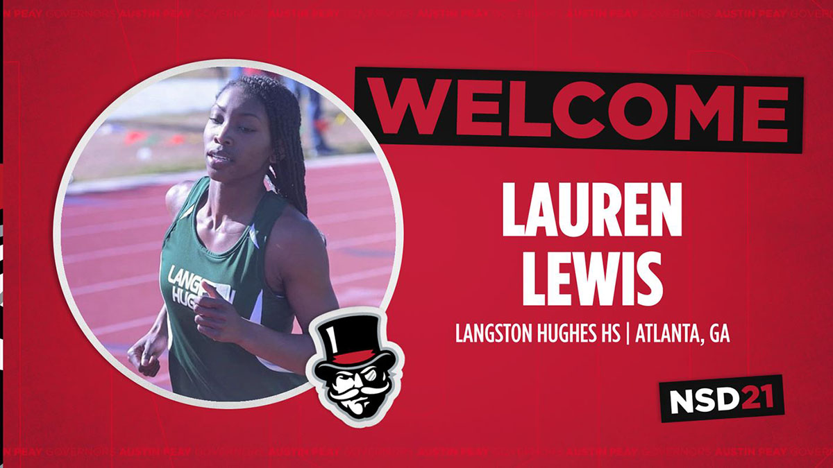 Austin Peay State University Cross Country, Track and Field adds Lauren Lewis. (APSU Sports Information)