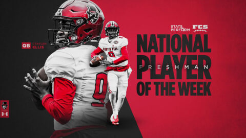 Austin Peay State University Football quarterback Draylen Ellis named STATS FCS National Freshman of the Week. (APSU Sports Information)